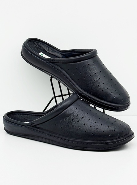 Dr Luigi klapki skórzane profilowane