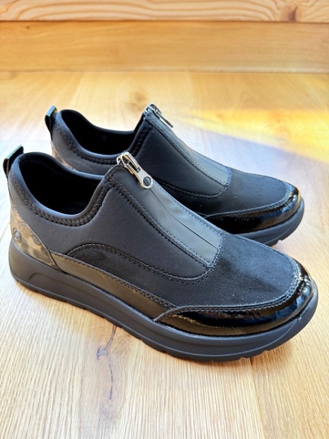 sneakersy damskie czarne