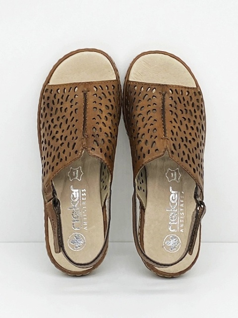 ażurowe sandałki dasmkie