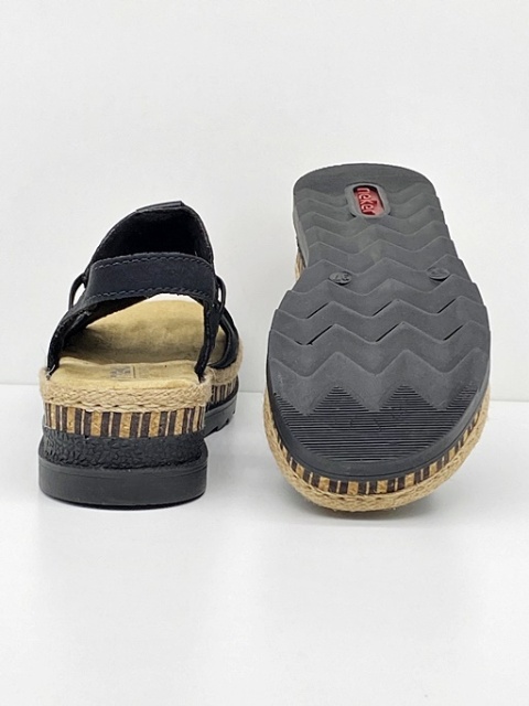 damskie sandały na koturnie