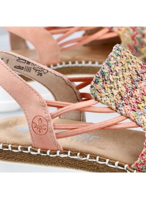 sandały z plecionki