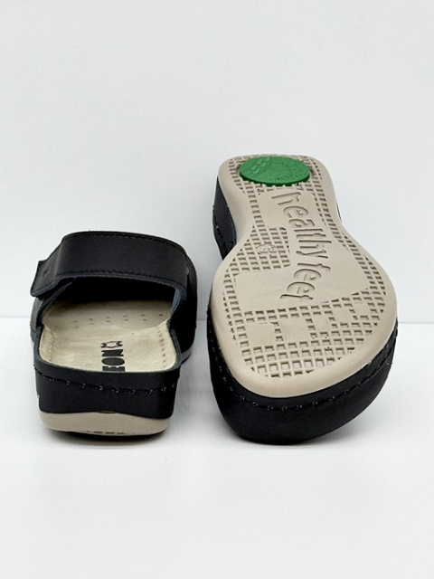 sandały szerokie Leon