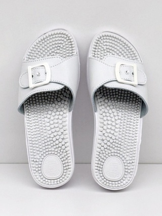 Sanital Flex KF01 białe fakiry damskie, tęgość regulowana F-G-H