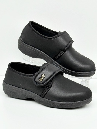 Szerokie buty BioUp P430 czarne, dla stóp z haluksami i palcami młotkowatymi, tęgość K