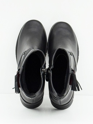 Axel 4517 czarne botki damskie Kosela Medic, tęgość H