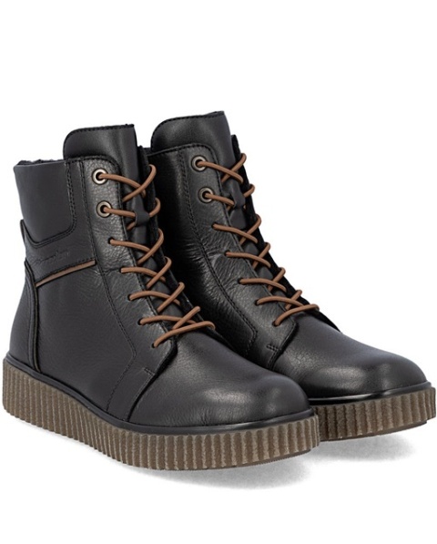 rieker skórzane botki