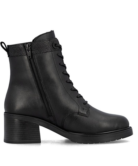 botki damkie szeroki obcas