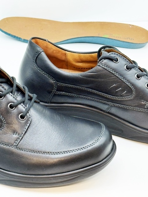 Buty MBT męskie Waldlaufer Helgo 482007 174 001 czarne, tęgość H