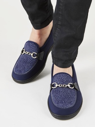 Buty Podowell MAGIK granatowe, duża tęgość K-M