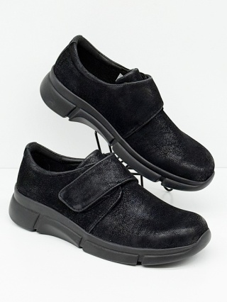 Buty damskie Berkemann 05142-898 czarne Lorantine, tęgość H