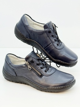 Buty damskie Waldlaufer K-Milena Hirsch 612003 300 194 granatowe, tęgość K