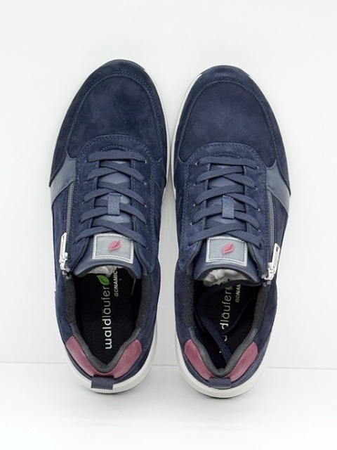 Buty męskie Waldlaufer H-Matti 784001 107 200 granatowy nubuk, tęgość H