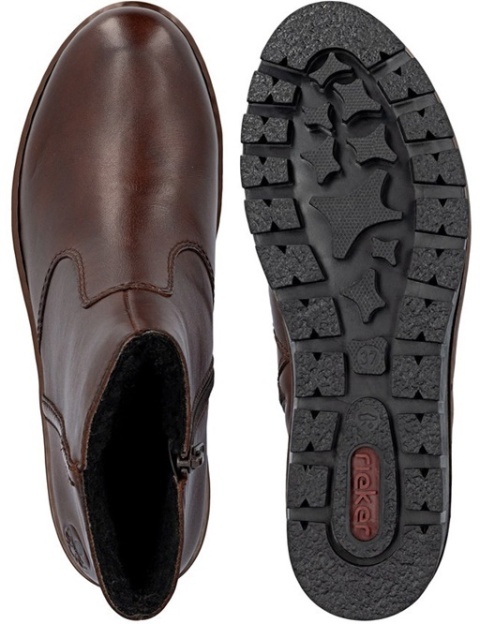 brązowe damskie botki