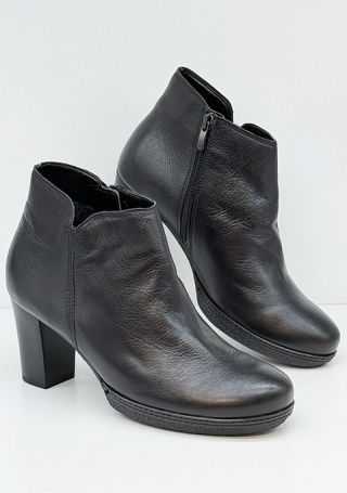 Damskie botki na obcasie Alpina Carol 7J65-1, tęgość G