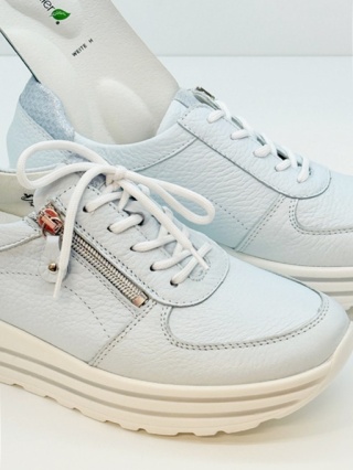 Damskie buty Waldlaufer Hirsch H-Lana 758009 206 159 błękitne, średnia tęgość H