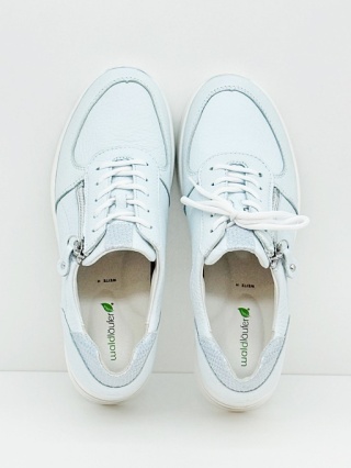 Damskie buty Waldlaufer Hirsch H-Lana 758009 206 159 błękitne, średnia tęgość H