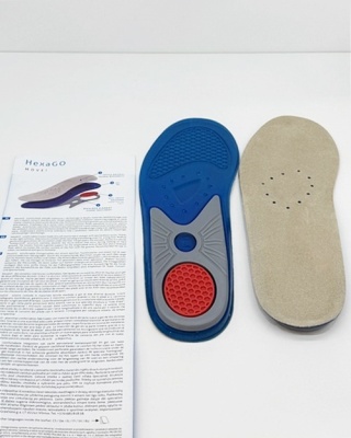 Kaps HexaGo żelowe wkładki ortopedyczne do butów roboczych na ostrogi piętowe