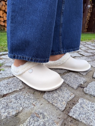 Klapki Scholla NEEVA F31755 3682 beżowa, tęgość G