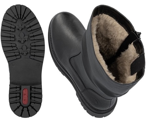 czarne kozaki Riekera