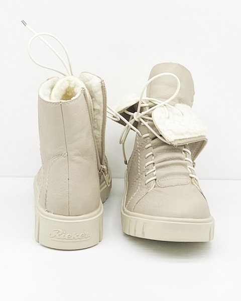 rieker damskie botki sznurowane