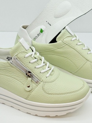 Półbuty na grubej podeszwie damskie Waldlaufer 758009 208 134 H-Lana Hirsch, tęgość H