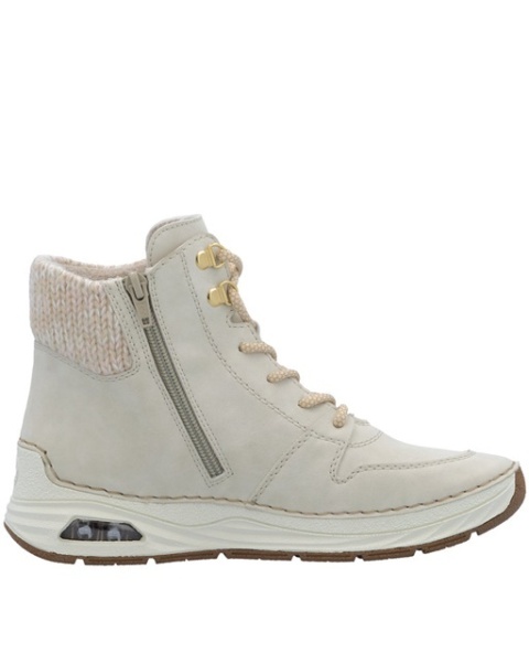 botki beżowe Rieker