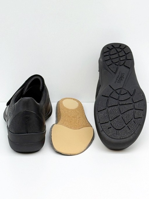 Buty haluksowe Solidus MAIKE 41515-90202 czarne, Tęgość M