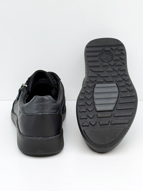 Szerokie buty damskie Comfortabel 951310-01 czarne, tęgość K