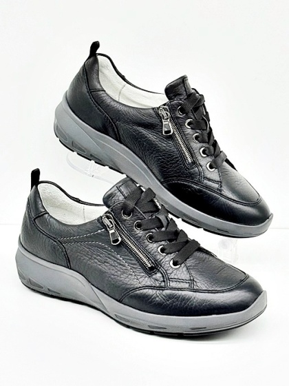 Buty Waldlaufer damskie M-Tonia 831001 300 001 czarne, tęgość M