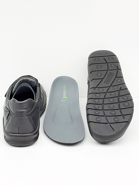 Waldlaufer buty męskie Hector 366304 199 001 czarne, tęgość H poszerzana