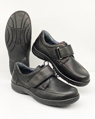 Waldlaufer buty męskie szerokie KEN 633301 182 001 czarne, poszerzona tęgość K