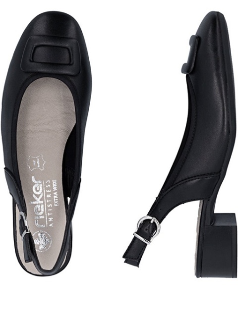 czarne damskie czółenka