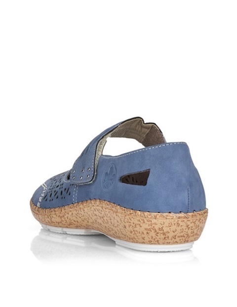 damskie baleriny z paskiem