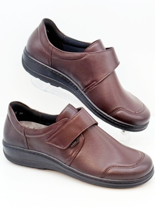 Buty Kosela Axel 1705 brązowe damskie półbuty, regulowana tęgość H-K