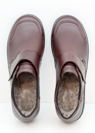 Buty Kosela Axel 1705 brązowe damskie półbuty, regulowana tęgość H-K