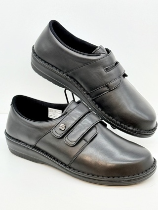 Berkemann półbuty damskie Sarah 03098-901 czarne, regulowana średnia tęgość H