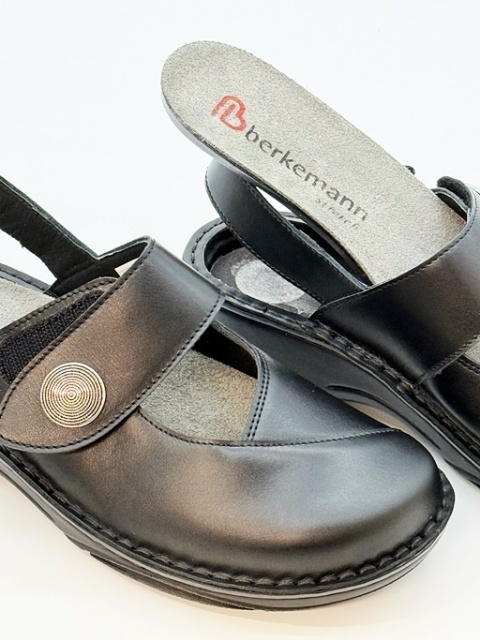 sandały damskie czarne