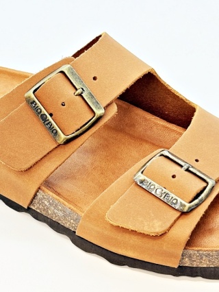 Biostopa klapki zdrowotne BioBio 261-78457-03 tabacco, tęgość G-H-J