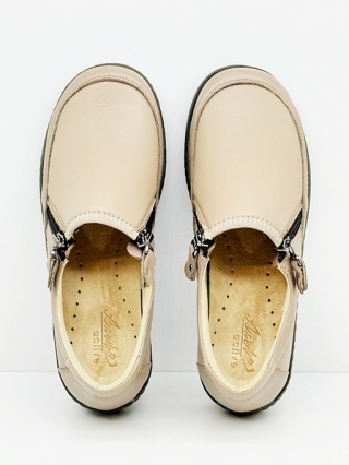 Buty Kosela Medic Axel 1990 beżowe, szerokie i tęgie stopy, tęgość H