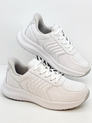 Orthofeet buty damskie 80081W Roam Wide D, białe Obuwie ortopedyczne, tęgość W