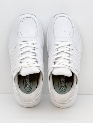 Orthofeet buty damskie 80081W Roam Wide D, białe Obuwie ortopedyczne, tęgość W