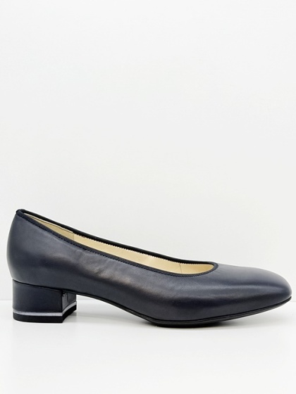 Buty damskie Ara 12-11838 02H Graz czółenka granatowe, tęgość H