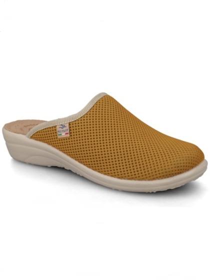 Klapki damskie Fly Flot T4368FE FL giallo, tęgość G