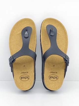 Klapki japonki Scholl Boa Vista Wide F32000 1004 czarne, tęgość F-G