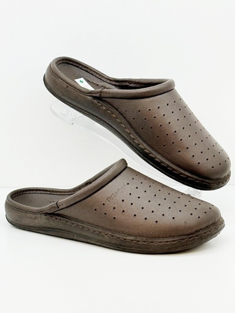 klapki zdrowotne brązowe