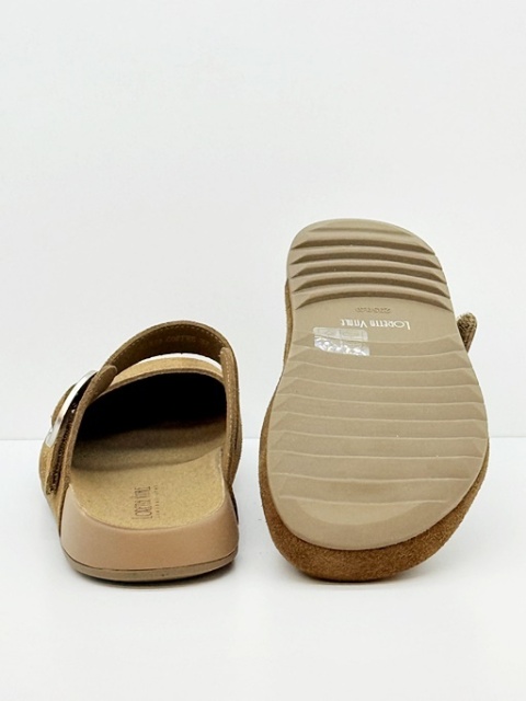 wygodne brązowe klapki