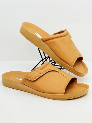 Laczki skórzane Dr Luigi PU-02-10-21-10-KS beżowe, tęgość H