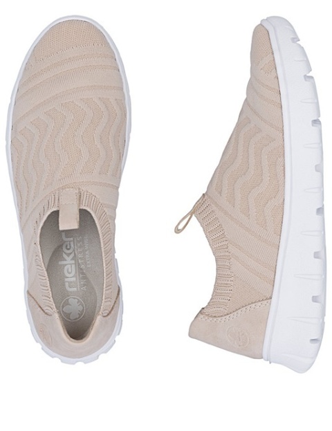 Rieker damskie buty w kolorze beżowym