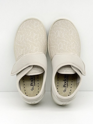 Półbuty Podowell MANILLE beżowe, tęgość J-K