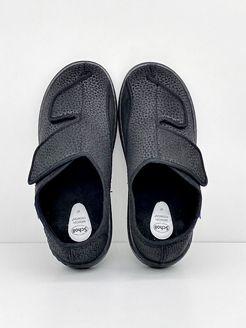 Scholl Annette 24 F31787 czarne półbuty damskie, zakres tęgości G-H